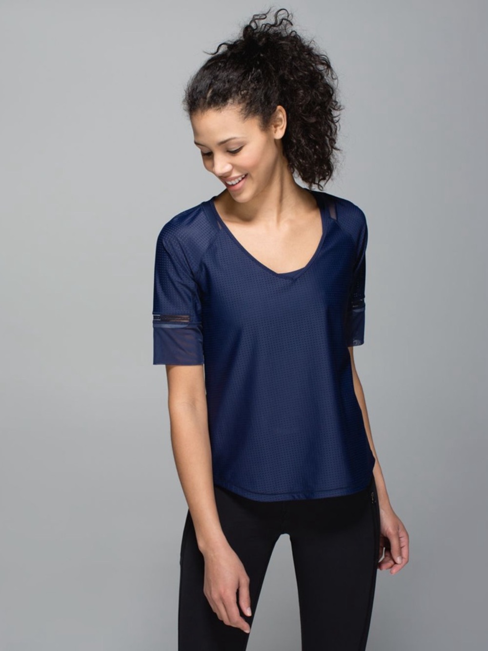 Lululemon Var-City 1/2 Sleeve